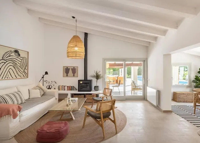 La Telaranya - Luxury With Heated Pool Close To Port Pollenca Поланко